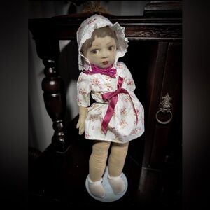 RARE Antique Vintage 1930's Chad Valley Plush Doll